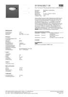 Datasheet for RZB 311518.002.7.19, EAN: 4051859073888