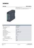 Datasheet for Siemens 6EP13315BA10, EAN: 4025515152606