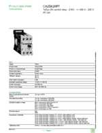 Datasheet for Schneider Electric CA2SK20P7, EAN: 3389110564198