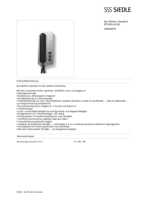 Datasheet for Siedle 200040916-00, EAN: 4015739409167