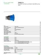 Datasheet for Schneider Electric ZB4BC64, EAN: 3389110888423