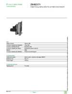 Datenblatt zu Schneider Electric ZB4BZ079, EAN: 3389110102031