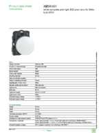 Datenblatt zu Schneider Electric XB5AV61, EAN: 3389110903966