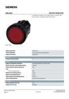 Datenblatt zu Siemens 3SU10010AA200AA0, EAN: 4011209955769