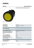 Datenblatt zu Siemens 3SU10010AA300AA0, EAN: 4011209955776
