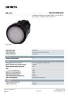 Datenblatt zu Siemens 3SU10010AA600AA0, EAN: 4011209955806