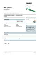 Datasheet for Phoenix Contact 2727611, EAN: 4017918168209