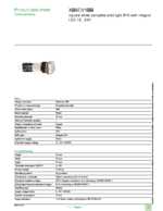 Datenblatt zu Schneider Electric XB6CV1BB, EAN: 3389110764444