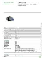 Datenblatt zu Schneider Electric ZB5AK1363, EAN: 3389110906141