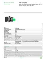 Datenblatt zu Schneider Electric XB5AK133B5, EAN: 3389118223295