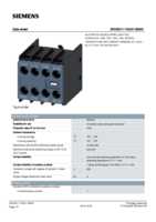 Datenblatt zu Siemens 3RH29111XA310MA0, EAN: 4011209896031