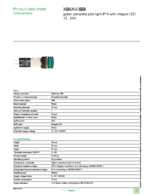 Datenblatt zu Schneider Electric XB6AV3BB, EAN: 3389110764468