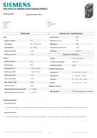 Datasheet for Siemens 6SL32101PE143AL1, EAN: 4042948665961