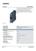 Datenblatt zu Siemens 3UF76001AB010, EAN: 4011209916227