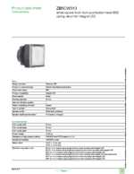 Datenblatt zu Schneider Electric ZB5CW313, EAN: 3389110934823