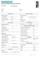 Datasheet for Siemens 6SL32430BB301FA0, EAN: 4042948665862