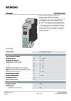 Datasheet for Siemens 3UG46252CW30, EAN: 4011209912519