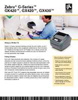Datasheet for ZEBRA GX43-102421-000