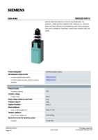 Datasheet for Siemens 3SE52320HD10, EAN: 4011209694309