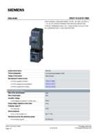 Datasheet for Siemens 3RA21100JA151BB4, EAN: 4011209793743