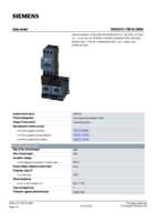 Datasheet for Siemens 3RA22101GE152BB4, EAN: 4011209795624