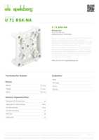 Datasheet for Spelsberg 97953001, EAN: 4013902220014