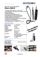 Datenblatt zu Elma 6398167031, EAN: 5706445140145