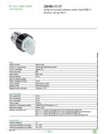 Datenblatt zu Schneider Electric ZB4BK15137, EAN: 3389110840995