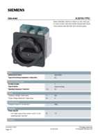 Datasheet for Siemens 3LD27041TP51, EAN: 4011209639423