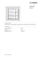 Datenblatt zu Siedle 200035736-00, EAN: 4015739357369