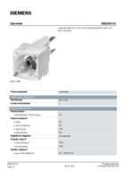Datasheet for Siemens 3SB23042H, EAN: 4011209028340