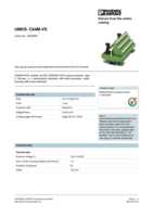 Datenblatt zu Phoenix Contact 2970565, EAN: 4017918087753