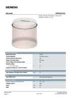 Datasheet for Siemens 8WD44200CE, EAN: 4011209497092