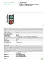 Datenblatt zu Schneider Electric ZB4BW0B15, EAN: 3389110893113
