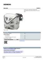 Datasheet for Siemens 8UC6011, EAN: 4011209077003