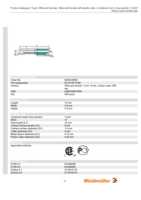 Datasheet for Weidmüller 9004330000, EAN: 4008190047498