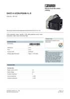 Datasheet for Phoenix Contact 1671140, EAN: 4017918134990