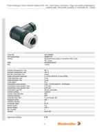 Datasheet for Weidmüller 9457260000, EAN: 4032248155767