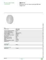 Datenblatt zu Schneider Electric ZBV0113, EAN: 3389110099874