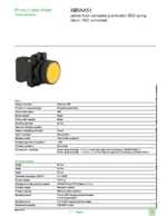 Datenblatt zu Schneider Electric XB5AA51, EAN: 3389110134384