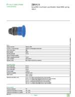 Datasheet for Schneider Electric ZB5AC6, EAN: 3389110904949