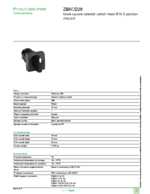 Datenblatt zu Schneider Electric ZB6CD28, EAN: 3389110070804