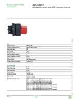 Datasheet for Schneider Electric ZB5AD204, EAN: 3389110904994