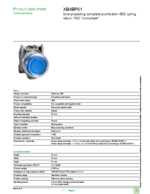 Datenblatt zu Schneider Electric XB4BP61, EAN: 3389110118940
