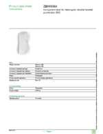 Datenblatt zu Schneider Electric ZBW008A, EAN: 3389110102000