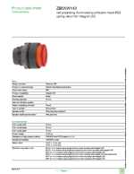 Datenblatt zu Schneider Electric ZB5AW143, EAN: 3389110909869