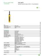 Datenblatt zu Schneider Electric XACA871, EAN: 3389110645125