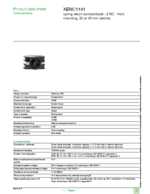 Datenblatt zu Schneider Electric XENC1141, EAN: 3389110643060