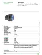 Datasheet for Schneider Electric ZB5AH063, EAN: 3389110137859