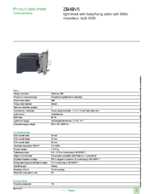 Datasheet for Schneider Electric ZB4BV5, EAN: 3389110889666